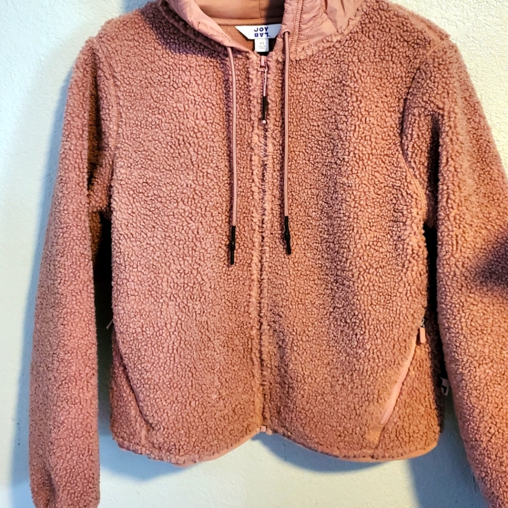 JoyLab Rose Sherpa Jacket